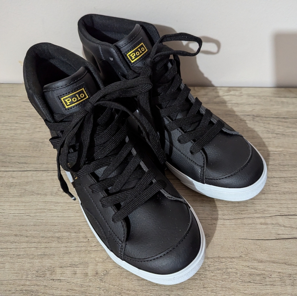Polo Ralph Lauren High Top Sneakers US Size 7 / 41 Eur - Like New!